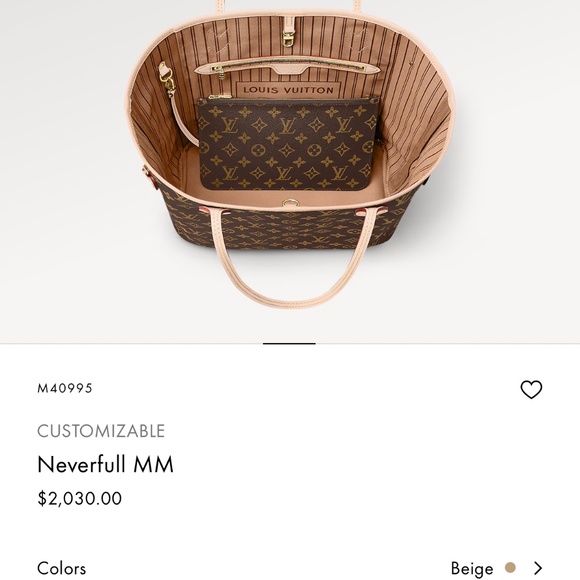 Louise Vuitton NEVERFULL - Picture 4 of 5